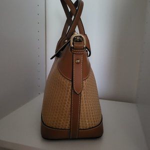 Dooney & Bourke Basketweave Satchel